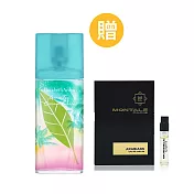 Elizabeth Arden 雅頓 綠茶微風椰影香水100ML(原廠公司貨)+蒙塔萊針管香水乙入(款式隨機出貨)