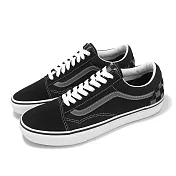 Vans 休閒鞋 Old Skool 男鞋 黑 灰 麂皮 格紋 棋盤格 基本款 VN0005UFCJI