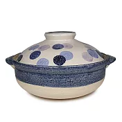 福介商店 日本土鍋 萬古燒 水玉 8號 深陶鍋