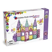 Magna-Tiles®魔幻城堡 48 片組(迷你磁力片+一般磁力片)