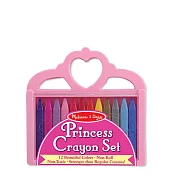 Melissa&Doug 12色蠟筆組 公主