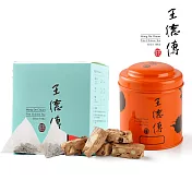 【王德傳】金萱烏龍三角立體茶包10入+古樹紅茶蔓越莓夏威夷豆牛軋糖120g