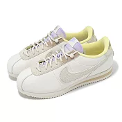 Nike 阿甘鞋 Wmns Cortez 23 Premium 女鞋 米白 鵝黃 復古 休閒鞋 FZ5041-011