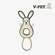 狗狗專用【農場動物系列】耐咬耐磨玩具 V-PET 玩偶 (共5款) 蹦跳兔兔