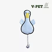 狗狗專用【農場動物系列】耐咬耐磨玩具 V-PET 玩偶 （共5款） 搖擺鴨鴨