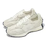 New Balance 休閒鞋 327 男鞋 女鞋 米白 麂皮 拼接 經典 情侶鞋 NB U327WTH-D