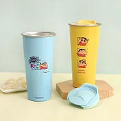 蠟筆小新不鏽鋼保溫隨行杯(500ml) -黃
