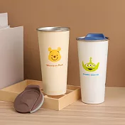 迪士尼不鏽鋼保溫隨行杯(500ml) -小熊維尼大臉