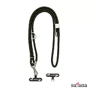 satana -綠橙漫步手機掛繩組 軍綠色