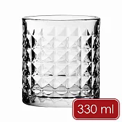 《Utopia》Sydney威士忌杯(鑽紋330ml) | 調酒杯 雞尾酒杯 烈酒杯