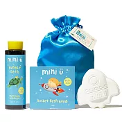 英國MINI U-宇宙飛船套組(泡泡露+沐浴爆爆)