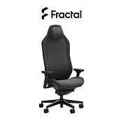 【Fractal Design】Refine人體工學椅｜樂維科技台灣總代理 人體工學軟布椅(Fabric)-沉穩黑