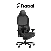 【Fractal Design】Refine人體工學椅｜樂維科技台灣總代理 人體工學網布椅(Mesh)-沉穩黑