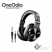 OneOdio A70 DJ無線藍牙監聽耳機 黑色