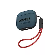 SKINARMA 日本東京 Spunk 潮風格收納保護套(附掛繩) AirPods 第4代 靛藍