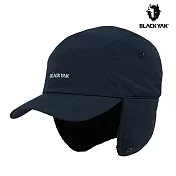 BLACKYAK PADDING保暖遮耳棒球帽 M 黑色