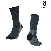 BLACKYAK ALPINE羊毛中筒襪 M 深灰