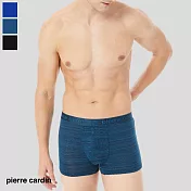 【pierre cardin 皮爾卡登】零肌感冰沁透氣彈性三角褲(沁涼透氣-男內褲) M 寶藍色