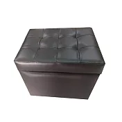DOLEE 馬卡龍小收納椅/矮凳(有收納)臺灣製 摩登咖