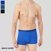 【pierre cardin 皮爾卡登】零肌感冰沁透氣彈性平口褲(沁涼透氣-男內褲) M 寶藍