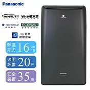 Panasonic國際牌16公升變頻高效型極速除濕機 F-YV32NXK