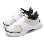 Nike 籃球鞋 Jordan One Take 5 GS 大童 女鞋 白 黑 緩衝 氣墊 運動鞋 FD2338-106