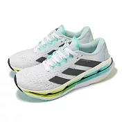 adidas 慢跑鞋 Adistar Byd W 女鞋 白 黑 綠 緩衝 厚底 運動鞋 愛迪達 ID6178