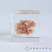 【usaginonedoko 京都兔之床】Sola cube Mineral礦石立方塊 霰石 (宙言葉：不反抗的勇氣) | 鈴木太太公司貨