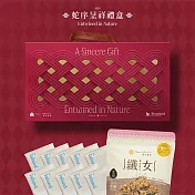 【江鳥咖啡 RiverBird】蛇序呈祥禮盒-咖啡燕麥雙拼C款