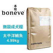 【Earthmade 本牧】無穀成犬糧 紐西蘭太平洋鯖魚 4.99kg