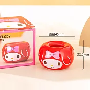 Sanrio 三麗鷗陶瓷多功能支架 擺飾 牙刷架 筆座 美樂蒂