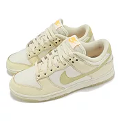 Nike 休閒鞋 Wmns Dunk Low 女鞋 黃 鵝黃 果凍底 FZ2552-100