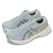 Asics 慢跑鞋 GEL-Kayano 30 女鞋 灰 金 支撐 厚底 緩衝 運動鞋 亞瑟士 1012B357023