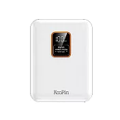 KooPin 10000mAh 可拆卸自帶雙線磁吸三用快充行動電源 MagSafe -白色