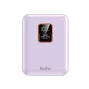 KooPin 10000mAh 可拆卸自帶雙線磁吸三用快充行動電源 MagSafe -紫色