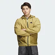 ADIDAS TH LW WV JKT 男休閒外套-JI8659 L 棕色