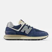 New Balance 574 系列 男女休閒鞋 -U574LGMB-D US5 藍色