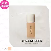 【即期良品】laura mercier?極致煥顏輕透完美粉底(#1N2 VANILLE)(1ml)*10(公司貨)