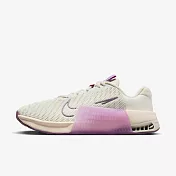 Nike W Metcon 9 [DZ2537-100] 女 訓練鞋 運動 重訓 健身 耐磨 透氣 耐磨 米 粉紫