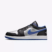Nike Air Jordan 1 Low [553558-007] 男 休閒鞋 運動 喬丹 低筒 閃電配色 藍黑銀