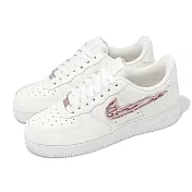 Nike 休閒鞋 Wmns Air Force 1 07 LX 女鞋 AF1 玫瑰金 液態銀 IF1686-161