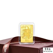 【點睛品】招財貔貅 珍藏黃金金片_計價黃金(5克)