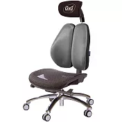 GXG 大網座 雙背工學椅(鋁腳/無扶手) TW-3676 LUANH