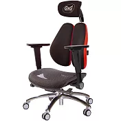 GXG 大網座 雙背工學椅(鋁腳/4D平面摺疊扶手) TW-3676 LUA1H