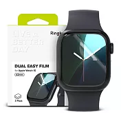 Rearth Ringke Apple Watch 10代 42/46mm 抗衝擊螢幕保護貼(三片裝) 42mm