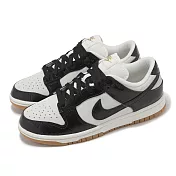 Nike 休閒鞋 Wmns Dunk Low LX 女鞋 黑 白 鱷魚紋 膠底 FJ2260-003