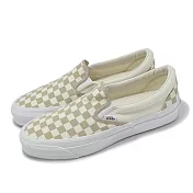 Vans 懶人鞋 Lx Classic Slip-On 98 男鞋 白 黃 棋盤格 休閒鞋 VN000D5AEQB