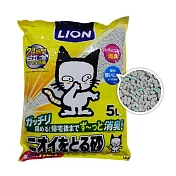 日本LION 除臭貓砂/礦砂 5L  _ 無香味