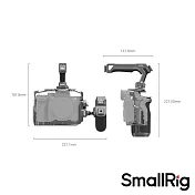 SmallRig 4539 迅鷹 HawkLock 快拆提籠進階套組 適用 Sony A7R5 / A74 / A7S3 公司貨