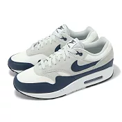 Nike 休閒鞋 Air Max 1 Essential 男鞋 深藍 白 氣墊 經典 復古 運動鞋 FZ5808-103